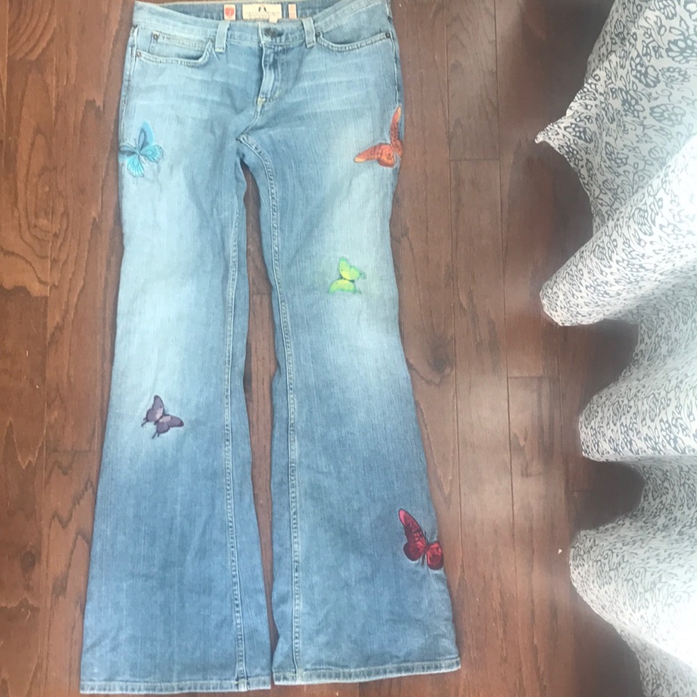 Embroidered Jeans
